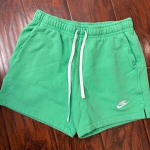 Nike Women's Mint Green Athletic Shorts